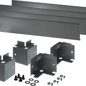 Zoccolo 600 x 600 mm per Armadi Rack Serie NextGen Nero