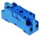 zoccolo di rele 2 poli contatti faston maschio 2,8mm 250v tensione ac 10a