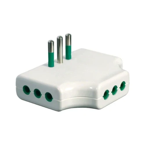 ADATTATORE PIATTO DA S11 3P11, COLORE BIANCO CODICE 82250