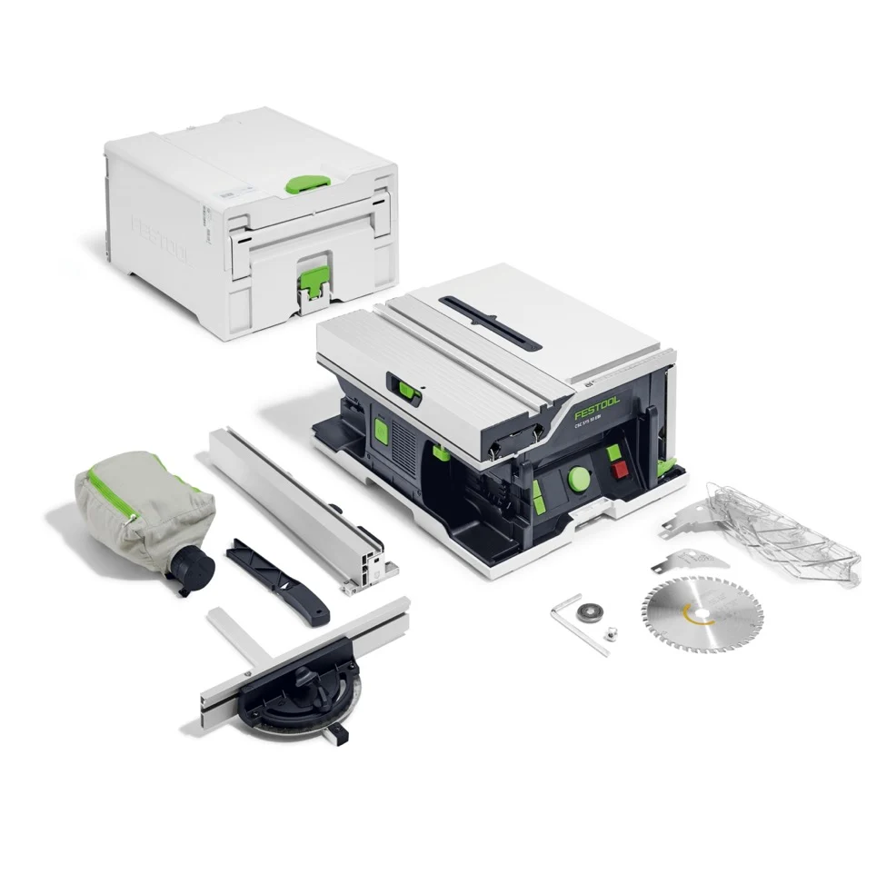Festool CSC SYS 50 EBI-Basic Sega circolare batteria 36V (2x 18V) 168mm Brushless - senza batteria, senza caricabatterie (...