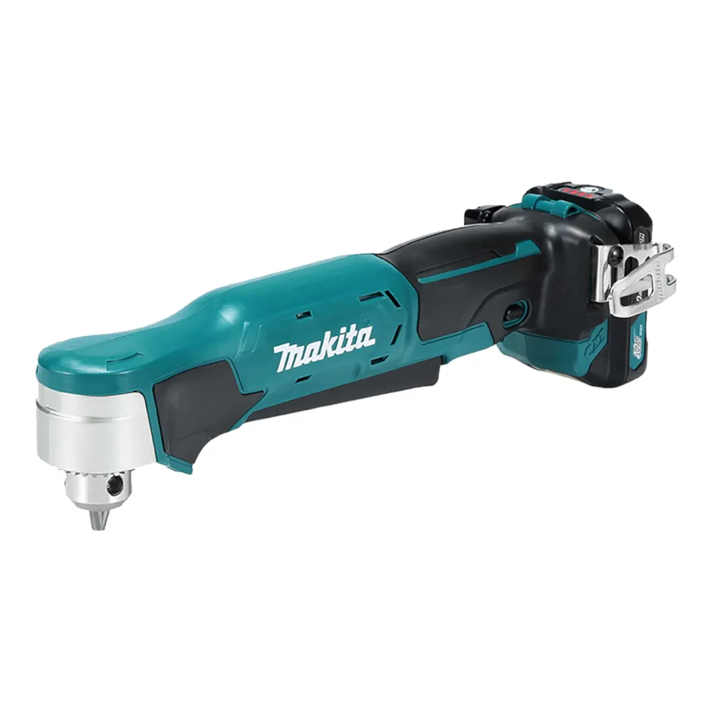 Makita DA 332 DSYJ trapano angolare batteria 12 V max. 12 mm + 2x batteria 1,5 Ah + caricabatterie + Makpac