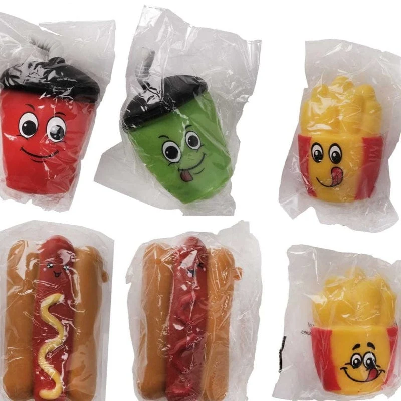 Squishy Cibo Fast Food assortito