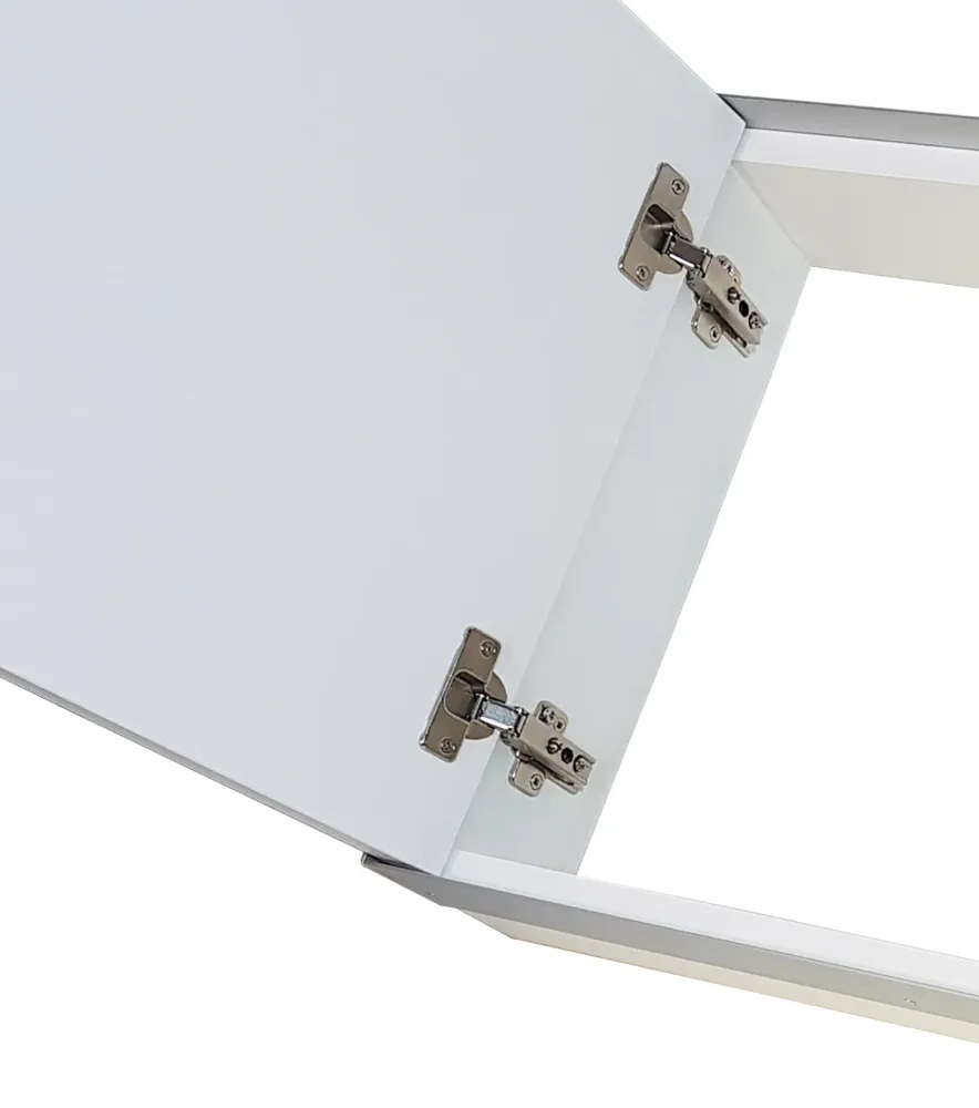 BOTOLA SU MISURA CORNICE ALLUMINIO 1 ANTA PUSH SPORTELLO INVISIBILE RASOMURO RASOPARETE 40x50H