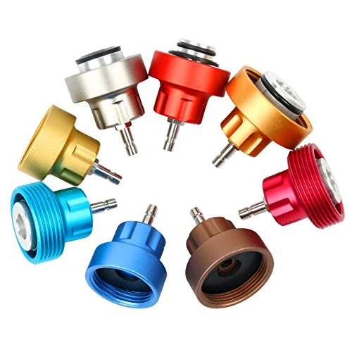 FreeTec Tester di pressione carburante 14 Pz Kit tester per perdita di...