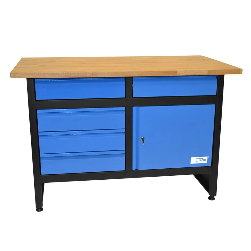 GÜDE GW 5/1 Banco da lavoro con ripiano legno