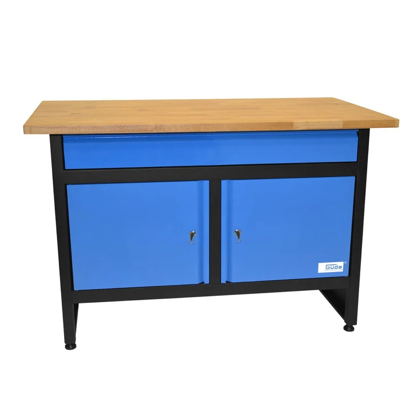 GÜDE GW 2T Banco da lavoro con ripiano legno