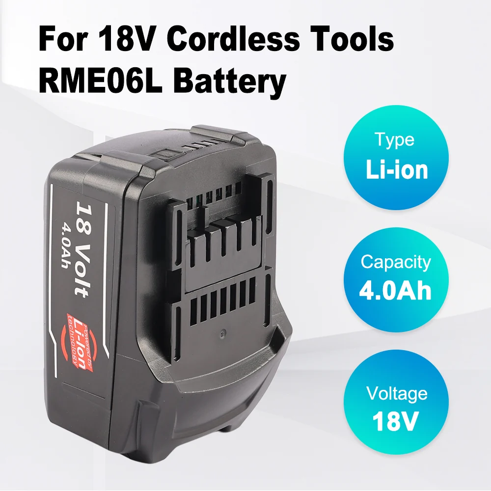 BS18LT Replacement Battery Metabo 18V Cordless Tools 3.0Ah