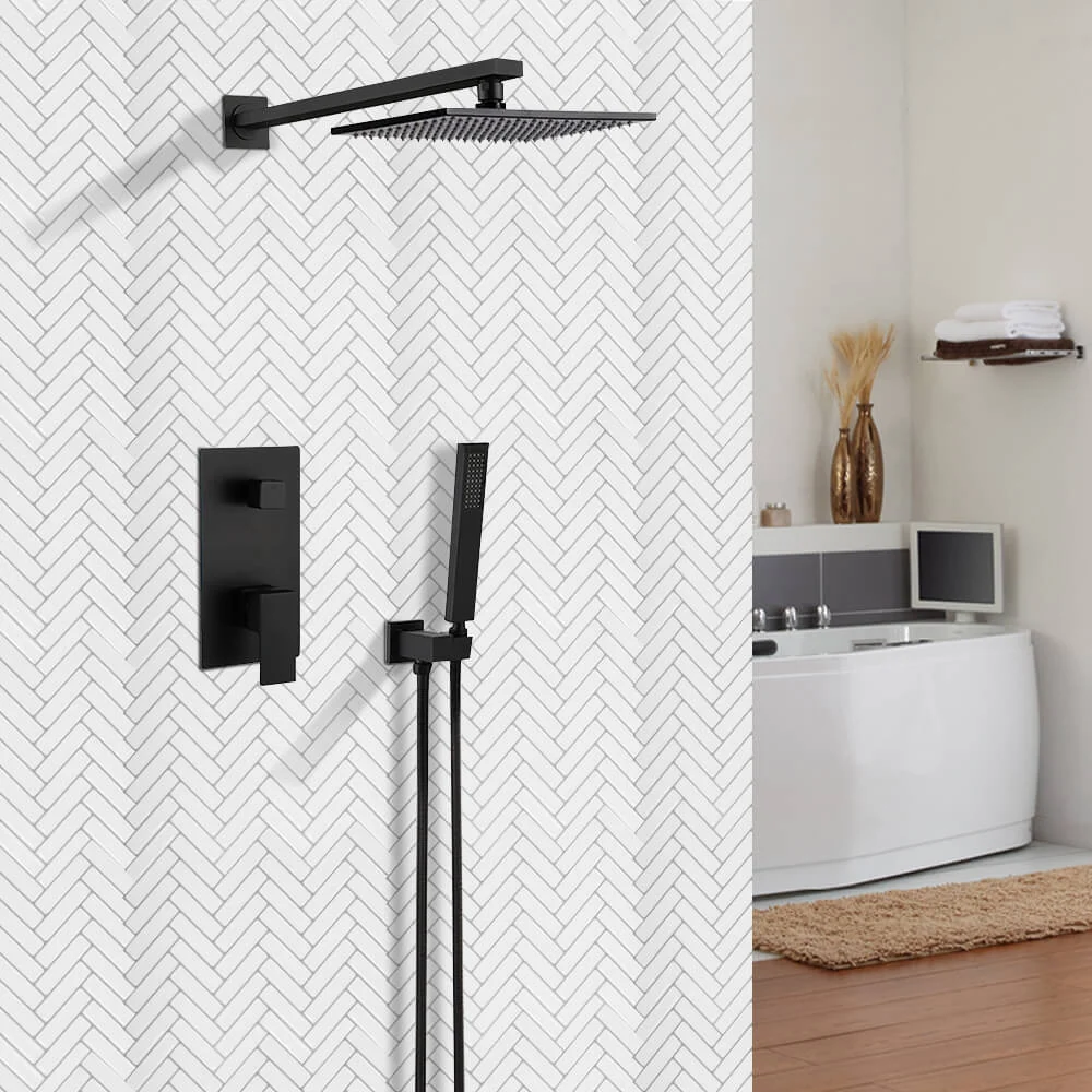 Biscotto Filettato Acciaio White Herringbone Backsplash Peel and Stick Tile - Thicker Design