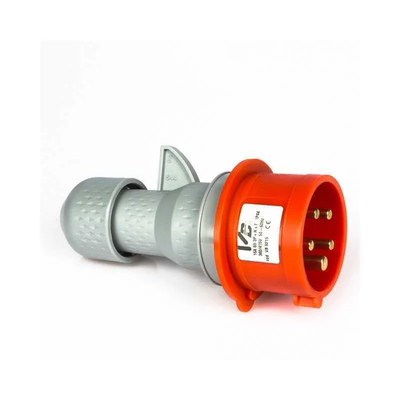 Biscotto per Lamiera Spina industriale - vb-0215 - 3p+n+t 16a 400v ip44