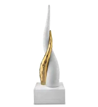 Bongelli - Corno bianco-oro base bianca | Alta Resistenza |