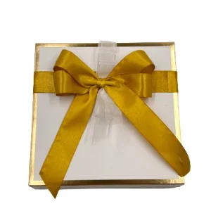 Professionale Antivibrante Dolgetta- Scatola quadrata bianca e oro