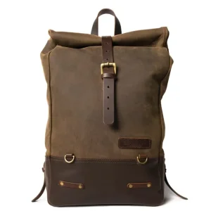 Vintage Motorcycle Backpack Brown - Trip Machine