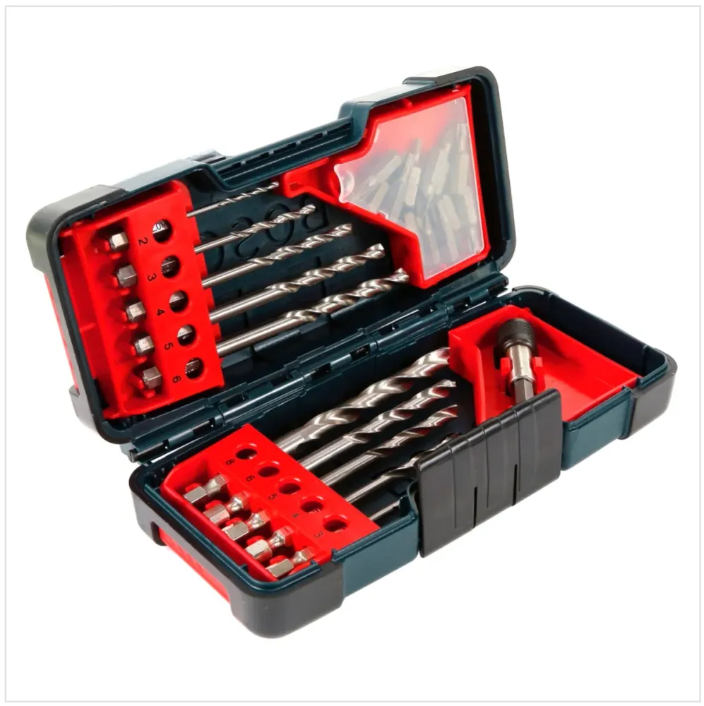 Bosch Set di punte per trapano Tough Box - 23 pezzi ( 2607019912 ) Bosch Professional