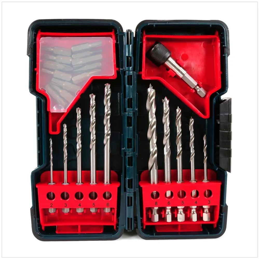 Bosch Set di punte per trapano Tough Box - 23 pezzi ( 2607019912 ) Bosch Professional