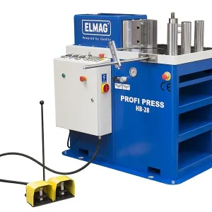 Pressa piegatrice orizzontale ELMAG SELEZIONATO EHB28 81453 Diametro 25mm