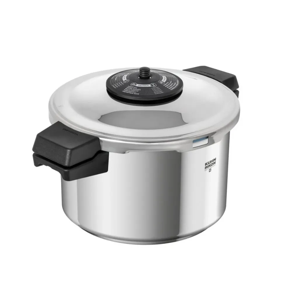Pentola pressione Duromatic Elegante Neo di Kuhn Rikon per Attrezzature da Lavoro