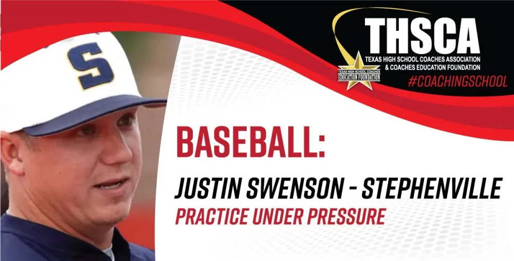 Practice Under Pressure - Justin Swenson, Stephenville HS con Garanzia