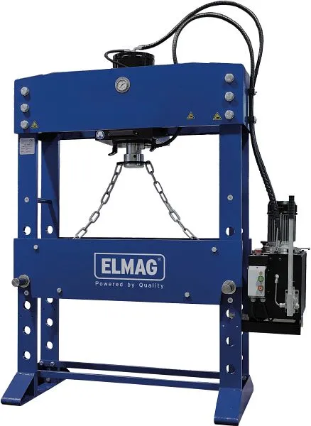 Pressa idraulica da officina ELMAG DI ALTA GAMMA WPMEH 100/2-K 81816 per Tende e Teloni