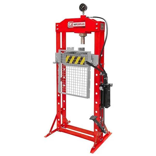Pressa da officina Holzmann 20 t versione larga WP20PLUS per Tende e Teloni