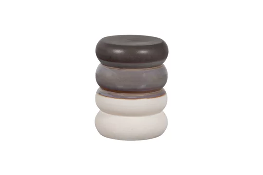 Professionale Sgabello ceramica grigio Button Vtwonen - 44cm