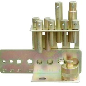 Set mandrini pressione ELMAG per collezione EUROPRESS (fino 20 t) 81850 con Rivestimento Nylon