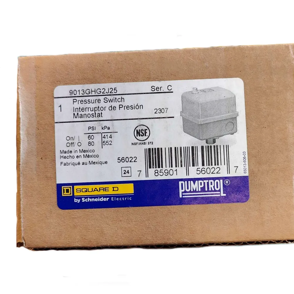 Square D - GHG-2 - Pressure Switch per Attrezzature da Lavoro