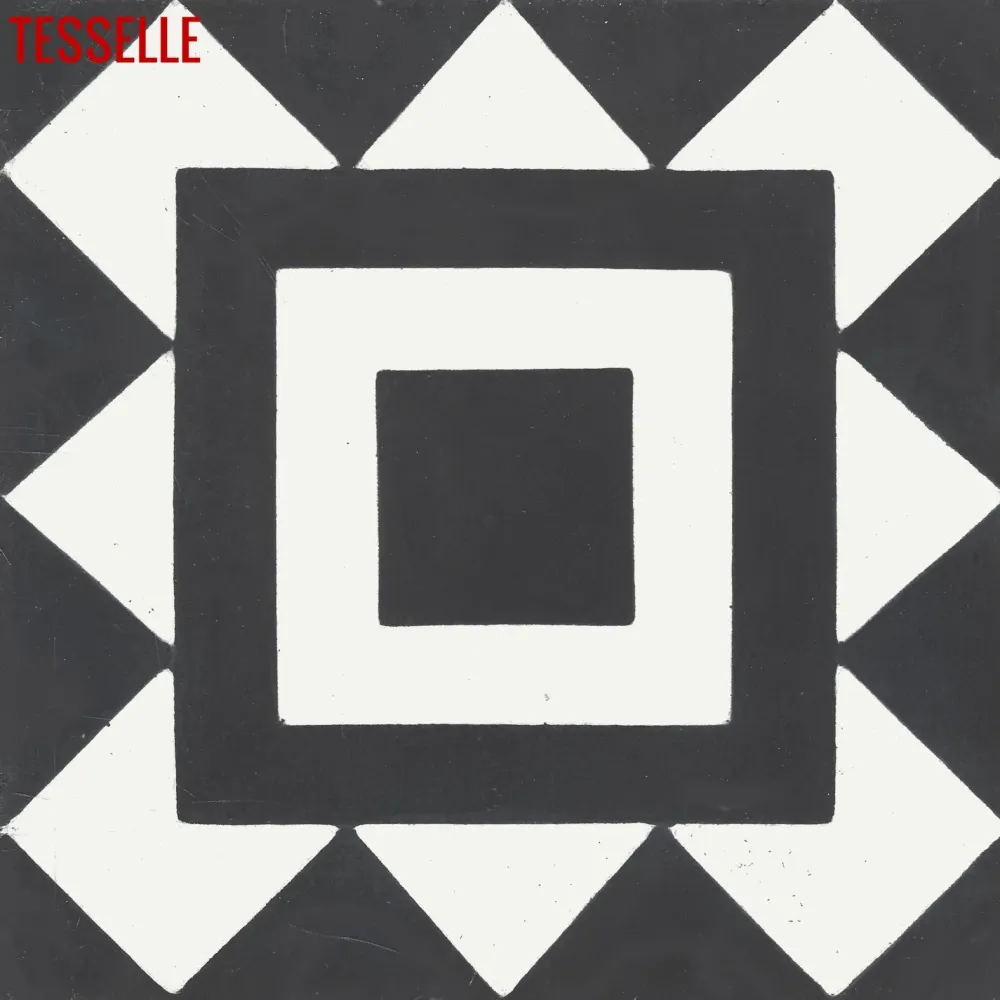 Bolton Seaton 8" Square Cement Tile Resistente alla Corrosione
