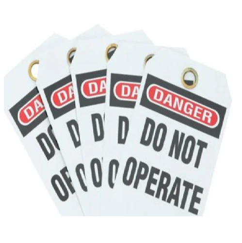 Bullone per Strutture Safety Identification Tag PVT-41