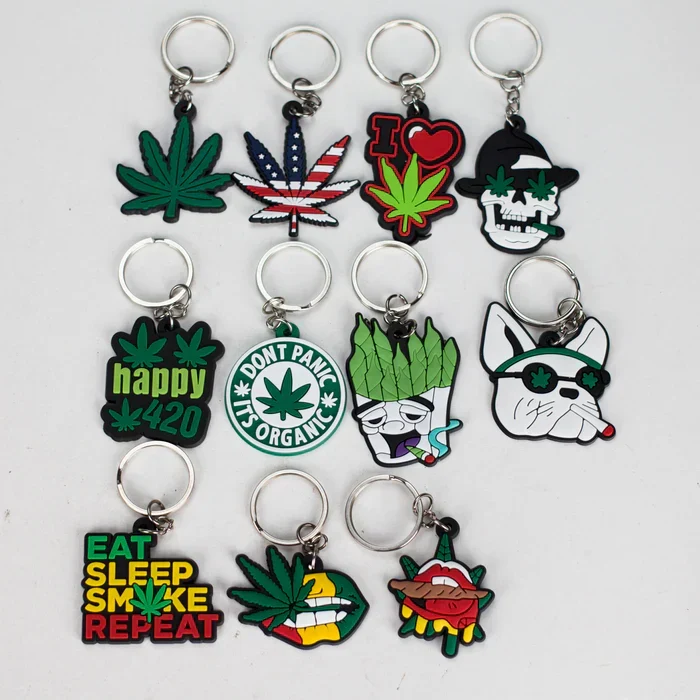 Crossory - Weed Keychain Morbido Pack - Confezione Industriale
