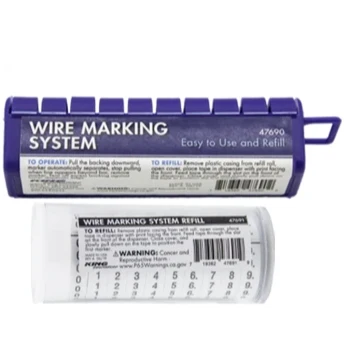 King Innovation - 47690 - Wire Marking System- 1 per pack per Applicazioni Strutturali