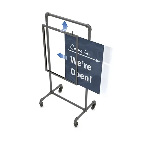 Pipeline 22" X 28" Bulletin Sign Holder Econoco PSSH28 | Resistenza alla Corrosione