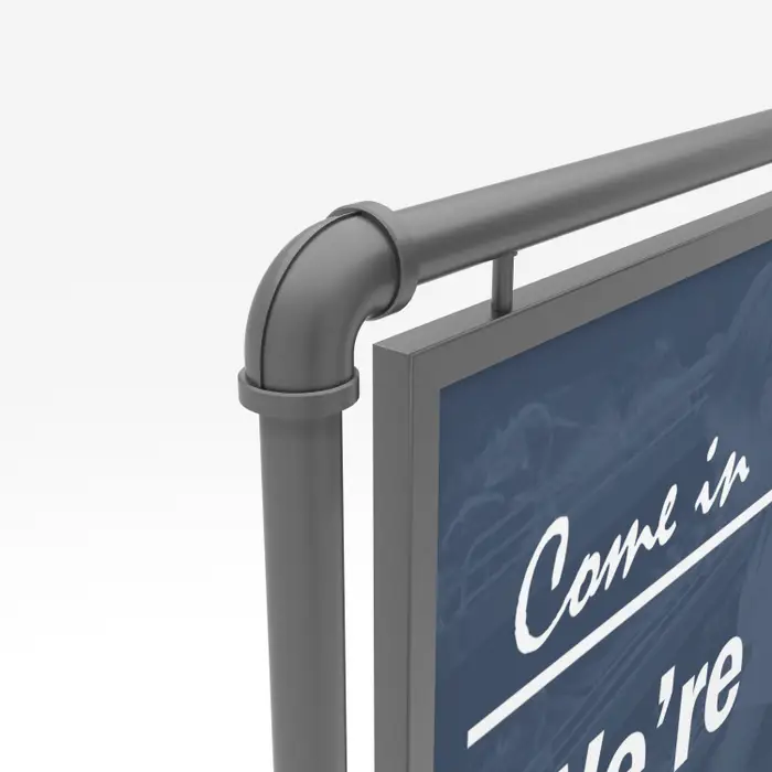 Pipeline 22" X 28" Bulletin Sign Holder Econoco PSSH28 | Resistenza alla Corrosione