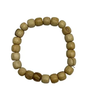 ZenN - 8mm Palo Santo Barrel Bracelet per Fondazioni e Calcestruzzo