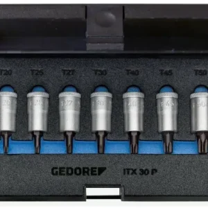 Set giraviti GEDORE 3/8" 7 pezzi TORX 1509926