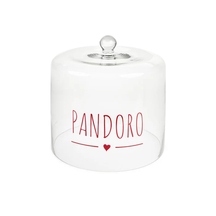 Campana vetro dolci Pandoro My Home Christmas Edition NUVOLE DI STOFFA