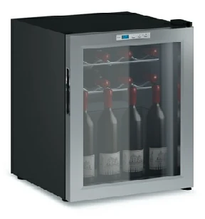 Ⓜ️🔵🔵🔵 Vitrifrigo DCW46 - Cantinetta compressore, 12 bottiglie, 46 litri, luce interna LED, Classe G