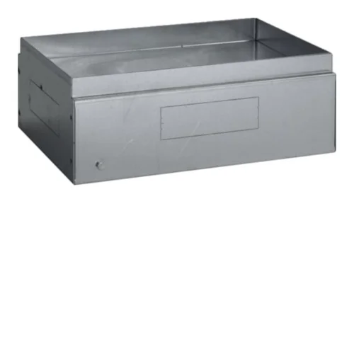 HAGER BOCCHIOTTI CASSAFORMA 8 MODULI NEST ACCIAIO - B01371
