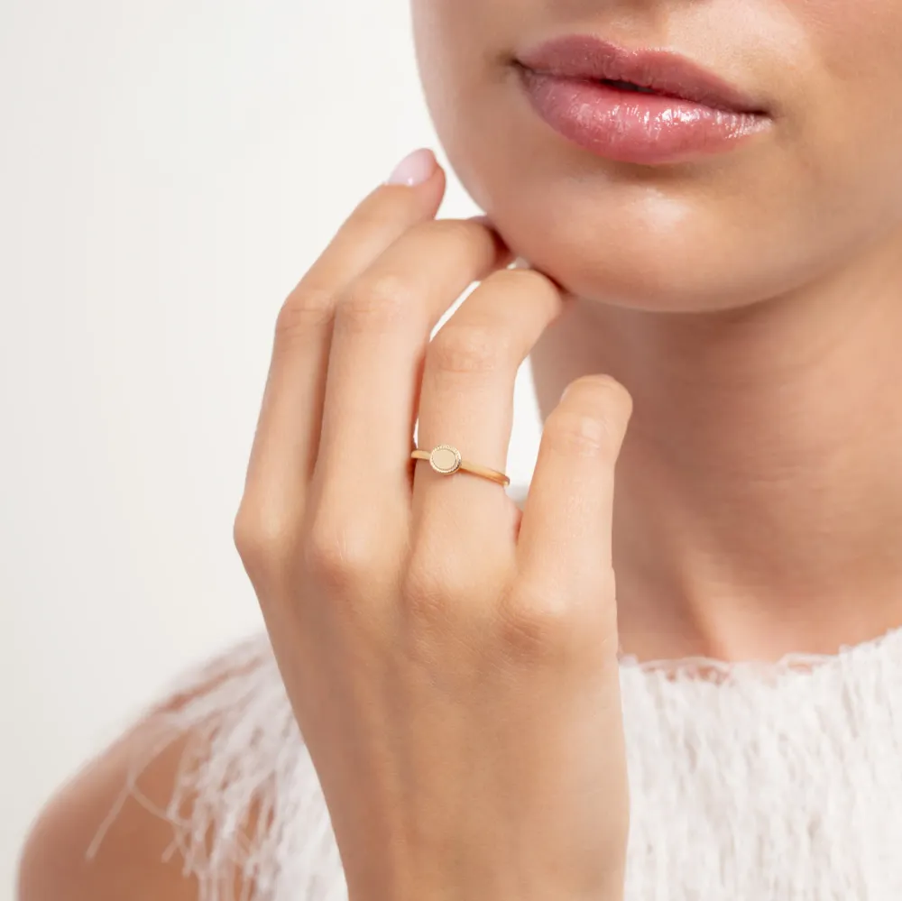 Le Marais Adeline anello oro 14 carati