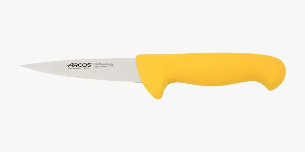 Cerniera Montaggio Rapido Coltello Scannare giallo Serie 2900 130 mm