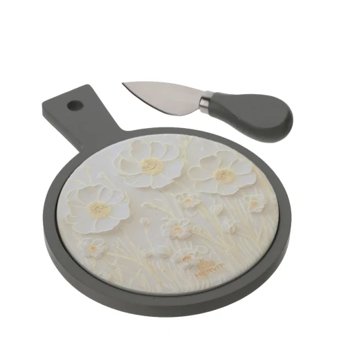 Cerniera per Porte Pesanti Hervit - Tagliere legno/ceramica tortora
