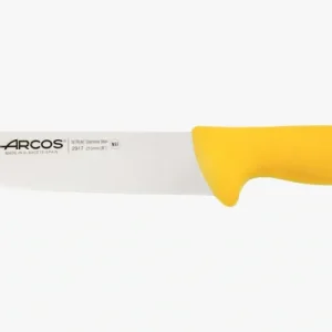 Coltello francese colore giallo Serie 2900 210 mm con Certificazione IP66