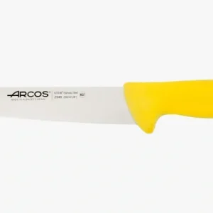 Coltello francese giallo Serie 2900 200 mm Heavy Duty | Anticorrosione