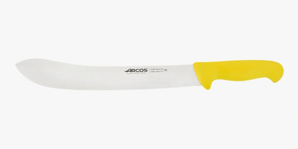 Coltello scimitarra giallo Serie 2900 300 mm per Armadi Industriali
