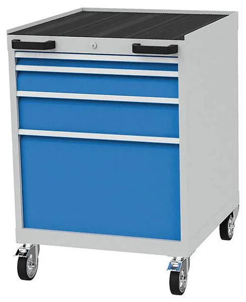 Carrello da officina Bedrunka+Hirth CNC R 24-24 numero di cassetti: 4 Dimensioni mm (LxPxA): 705 x 736 x 991 02.780.04V pe...