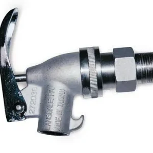 Cerniera per Porte Pesanti Rubinetto DENIOS acciaio inossidabile 3/4" chiusura automatica 117-194
