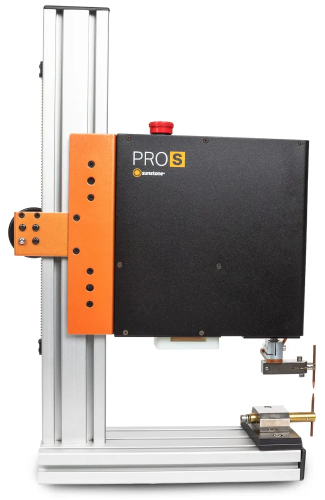 Sunstone Pro-S Servo Weld Head Built- Displacement and Force Monitoring Acciaio Inox AISI 304