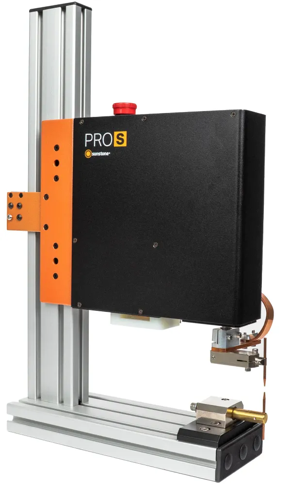 Sunstone Pro-S Servo Weld Head Built- Displacement and Force Monitoring Acciaio Inox AISI 304