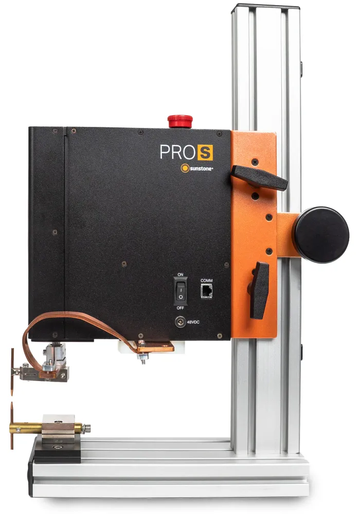 Sunstone Pro-S Servo Weld Head Built- Displacement and Force Monitoring Acciaio Inox AISI 304