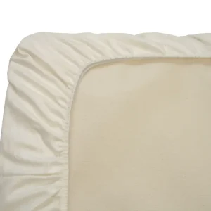 Naturepedic Crib Sheet - Ivory Sateen Set da 3 Pezzi