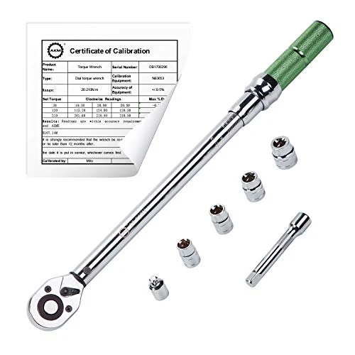 AKM - Chiave dinamometrica per auto/moto, 20-210 NM, 12,6 Drehmomentschlüssel